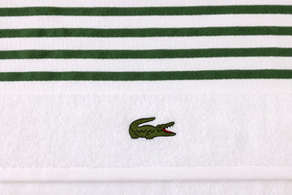 LCOURTLINE Vert Bath Towel by Lacoste