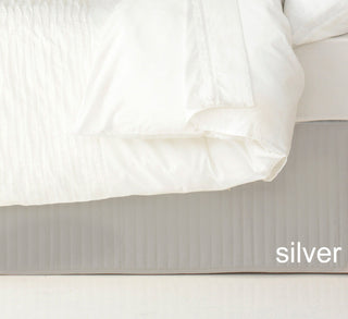 Quilted Classic Valance by Ardor Boudoir - SILVER