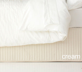 Quilted Classic Valance by Ardor Boudoir - CREAM