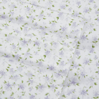 La Virginia Lilac Flannelette Sheet Set by Laura Ashley