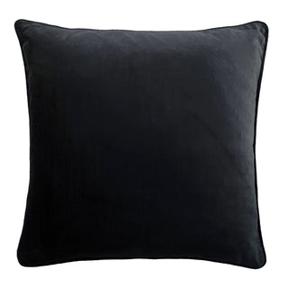 Vaucluse Black Indoor Filled Cushion by Zaab