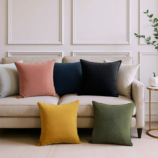 Vaucluse Gold Indoor Filled Cushion by Zaab