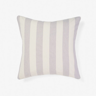Vintage Stripe Lavender European Pillowcase by Linen House