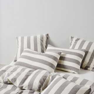 Vintage Stripe Steel European Pillowcase
