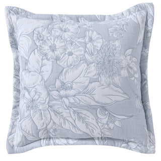 Whispering Lily Polyester Cushion by Bianca