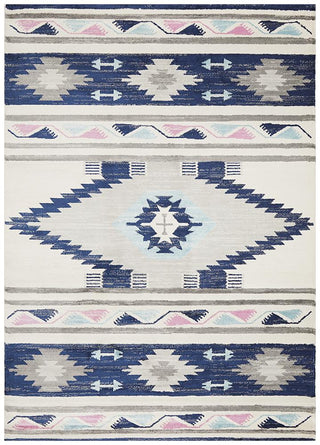 Zanzibar 761 Rug (Navy) by Rug Culture