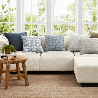 Lowrie Olive Square Filled Cushion 50 x 50cm by Zaab