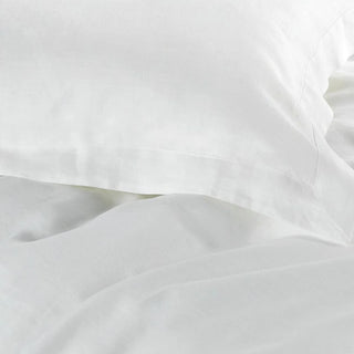 Abbotson WHITE Linen Flat Sheet by Sheridan