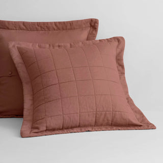 Abbotson Raisin Linen European Sham by Sheridan