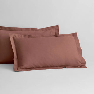 Abbotson Raisin Linen Quilt Cover by Sheridan