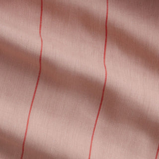 Abbotson Linen Stripe DUSTY ROSE Fitted Sheet by Sheridan