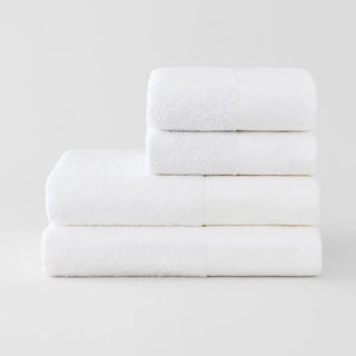 Abbotson Linen Bath Towel Set WHITE  by Sheridan