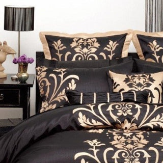 Anastasia Gold Pillowcase Pair By Logan and Mason