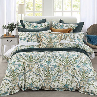 Augusta Quilt Cover Set by MM Linen