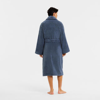 AVEN Australian Cotton Bath Robe INDIGO by Sheridan