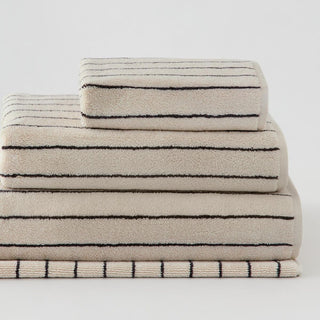 Aven Stripe Australian Cotton Towel Collection by Sheridan LIMESTONE
