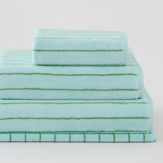 Aven Stripe Australian Cotton Towel Collection by Sheridan SEASPRAY