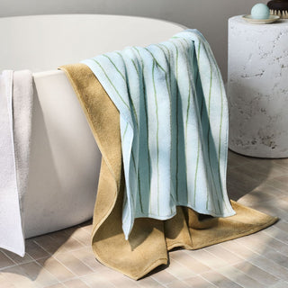 Aven Stripe Australian Cotton Towel Collection by Sheridan SEASPRAY