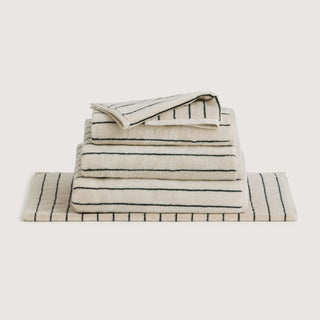 Aven Stripe Australian Cotton Towel Collection by Sheridan LIMESTONE
