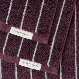 Aven Stripe Australian Cotton Towel Collection by Sheridan CLOVE