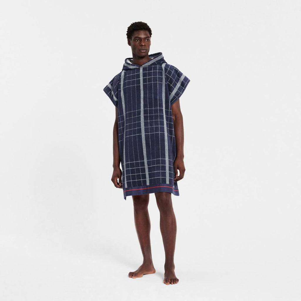 Batteau Beach Poncho South Sea by Sheridan | Planet Linen