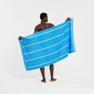 Batteau Beach Towel Azure by Sheridan