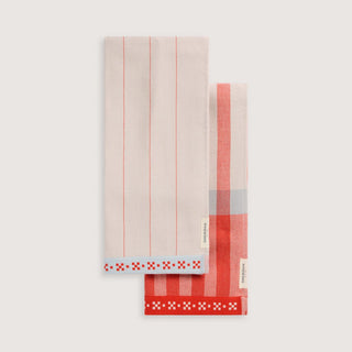 Caro Tea Towel Set Carnival - Two Pack by Sheridan