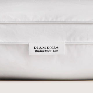 Deluxe Dream LOW Pillow by Sheridan