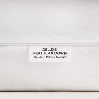 Deluxe Feather & Down Surround Pillow 50/50 Medium by Sheridan
