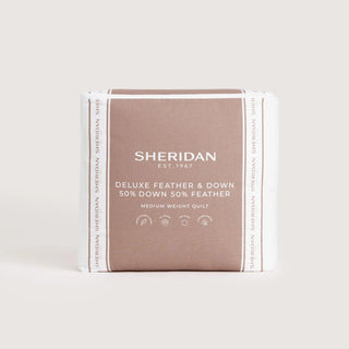 Deluxe Feather & Down Medium Weight Quilt by Sheridan