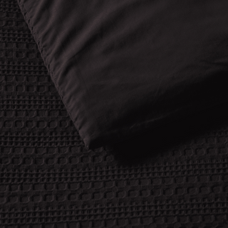 Kahlani Chocolate Quilt Cover Set By Bianca