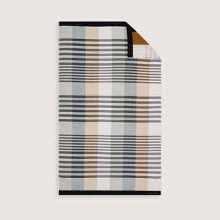 Ellmore Ebony Beach Towel by Sheridan