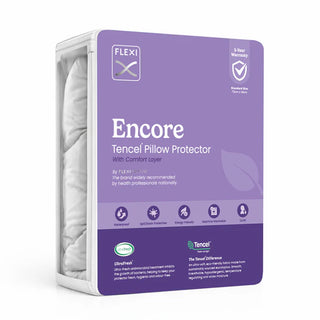 Encore Waterproof TENCEL® Pillow Protector by Flexi Pillow