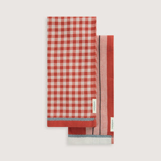 Este Tea Towel Set  Relish - Two Pack by Sheridan
