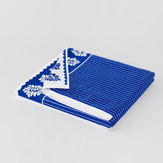 Evlet Capri Blue Beach Towel by Sheridan
