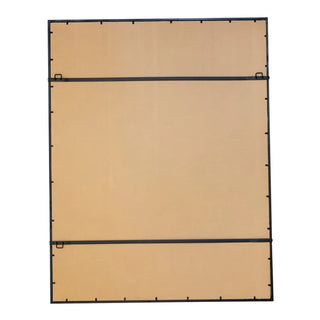 160cm Black Mirror With Corner Detail by Florabelle