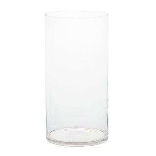 Cylinder Glass Vase 20X40Cm
