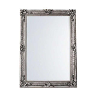Abbey Rectangle Mirror Silver