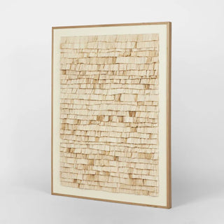 Ladrar Bark Wall Art 76 X 101Cm Natural by Florabelle