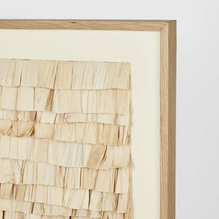 Ladrar Bark Wall Art 76 X 101Cm Natural by Florabelle