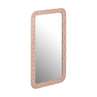 Adina Bone Inlay Mirror Peach/White by Florabelle