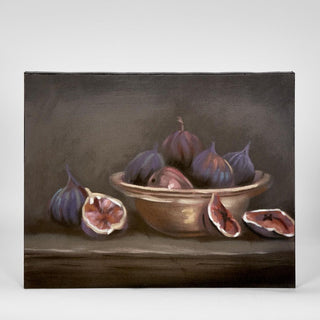 Bowl W Figs Painting Wall Art