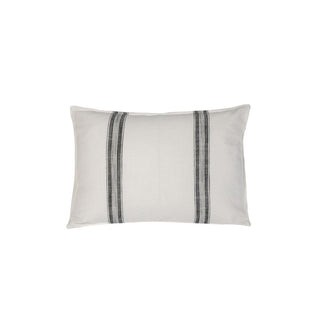 Stripe Slub Cush 40X60 White