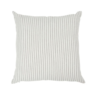 Ticking Cushion Grey 50X50