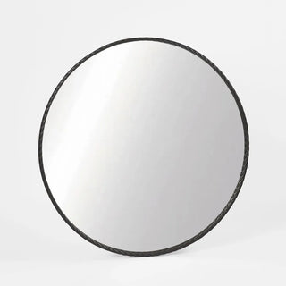 Palais Round Mirror Large Black