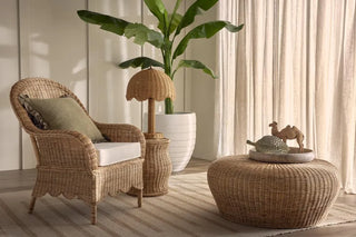 Long Island Rattan Coffee Table
