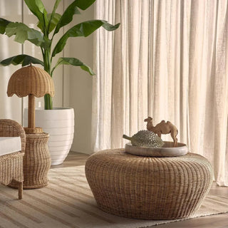 Long Island Rattan Coffee Table