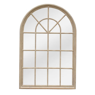 Hamptons Arched Mirror 1X1.5M Natural