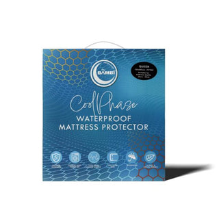 CoolPhase Waterproof Mattress Protector by Bambi