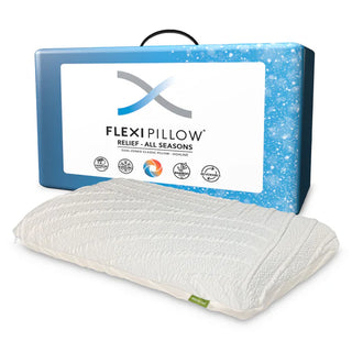 Relief All Seasons High Line Pillow Memory Foam Pillow by Flexi Pillow